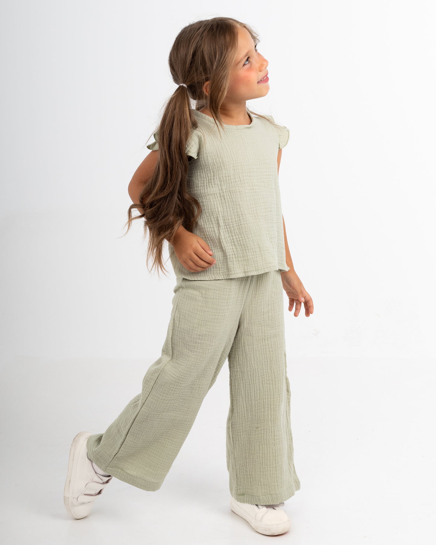 The Matcha Bow- Back Muslin Set