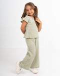 The Matcha Bow- Back Muslin Set