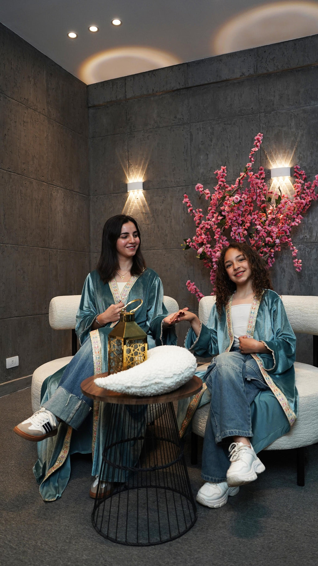 Teal Royale Kaftan - Women
