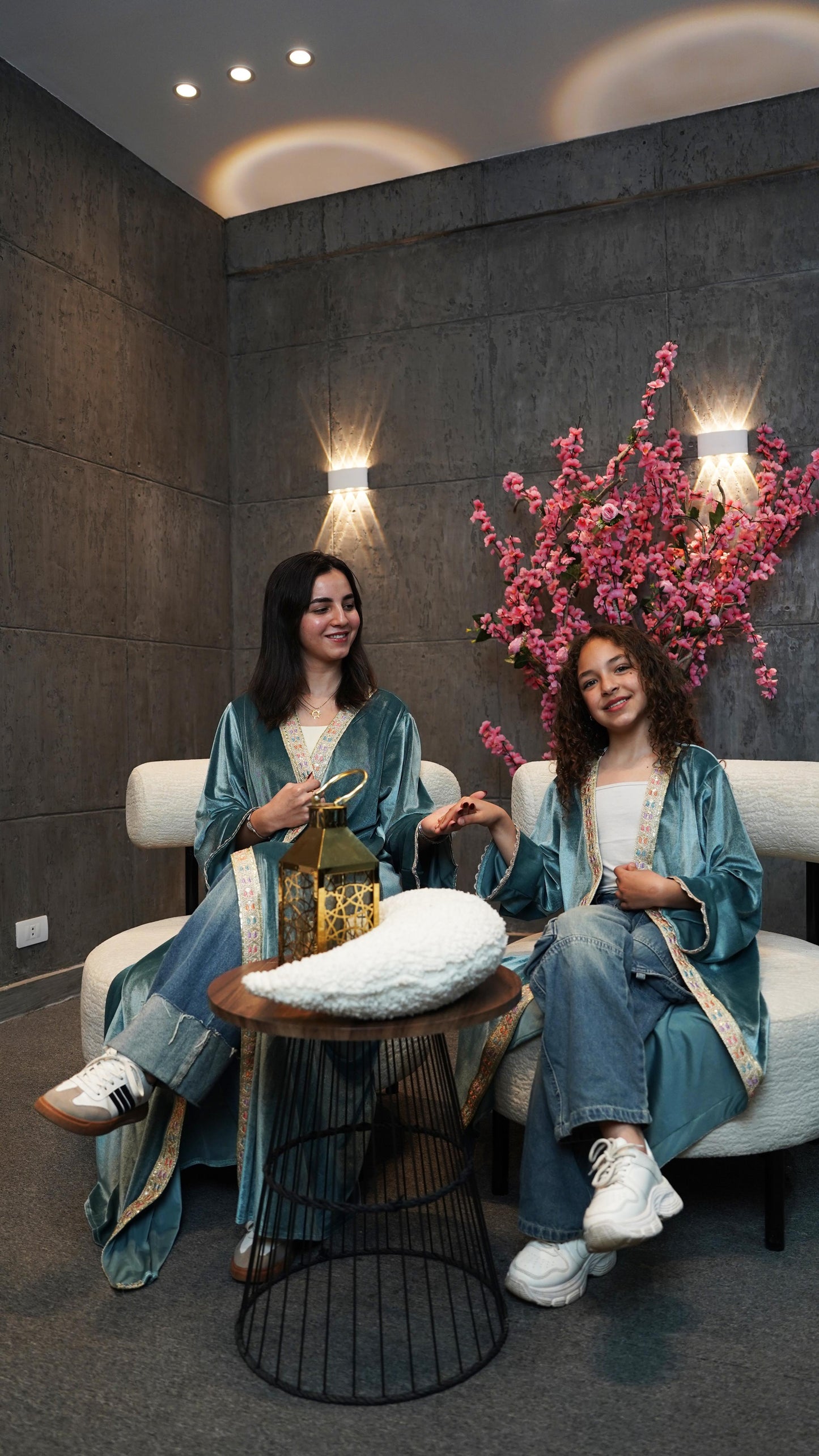 Teal Royale Kaftan - Women