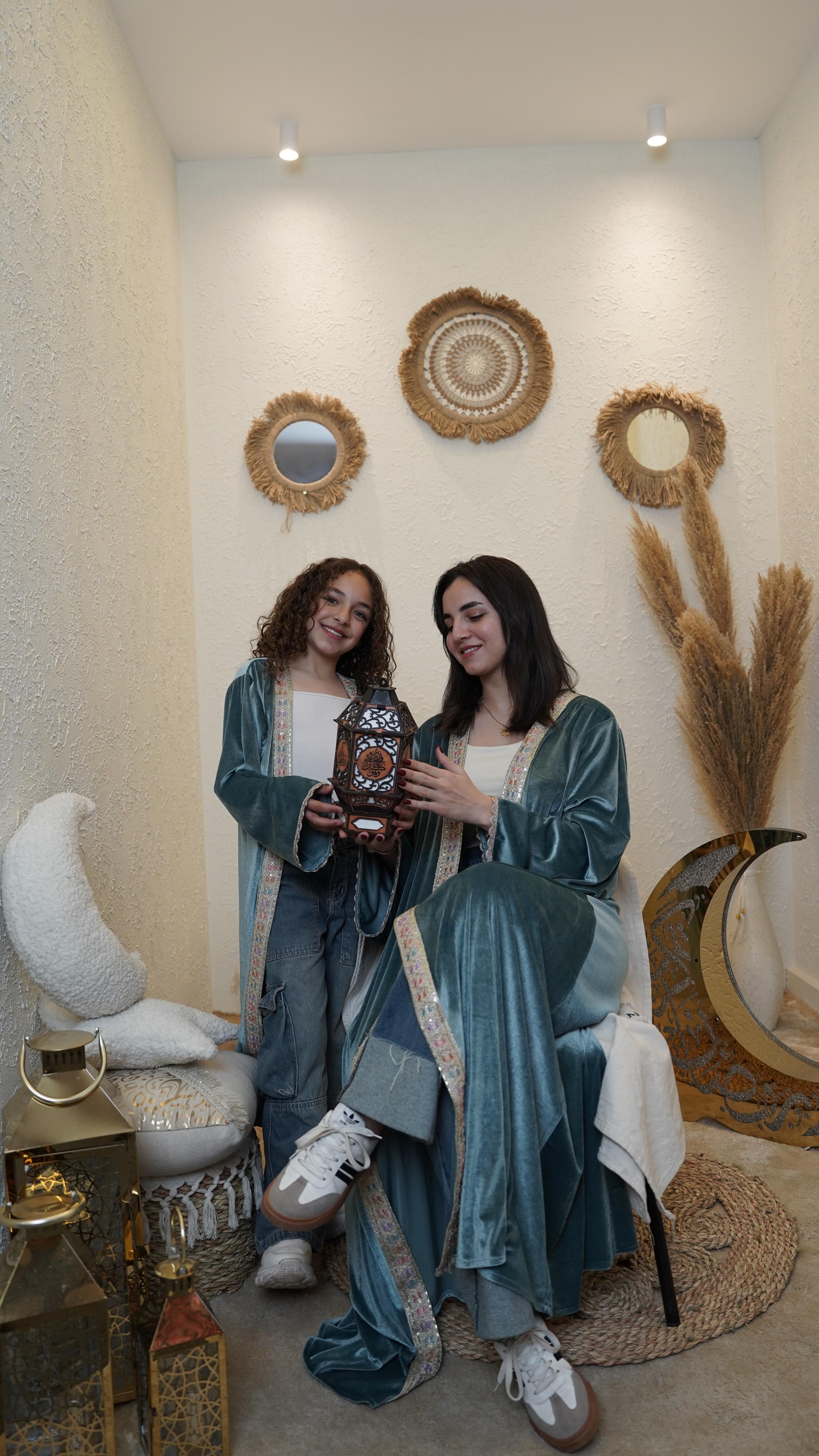 Teal Royale Kaftan - Women