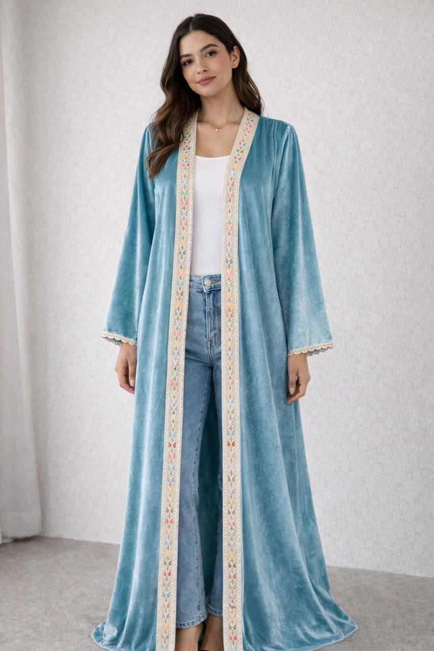 Teal Royale Kaftan - Women
